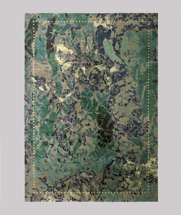 Post Design Collection 2012 #stains #rug #carpet #green