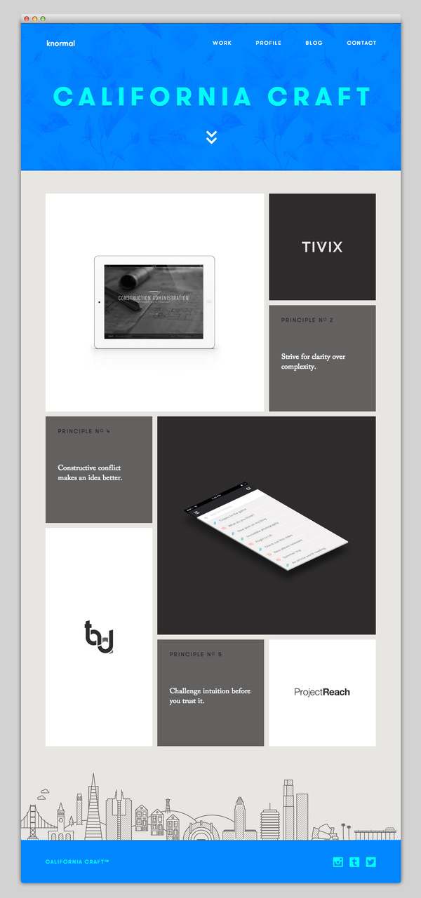 Knormal #website #layout #design #web