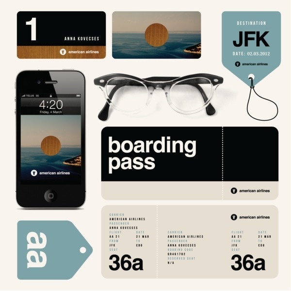Experimental ID for American Airlines on the Behance Network #branding