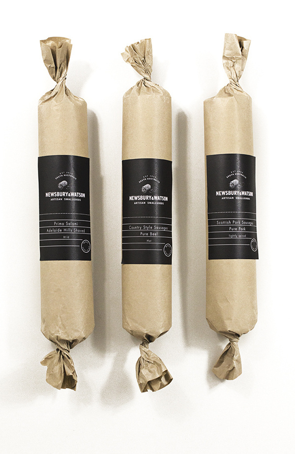 Newsbury & Watson #pork #newsbury #white #& #sausage #black #watson #salami