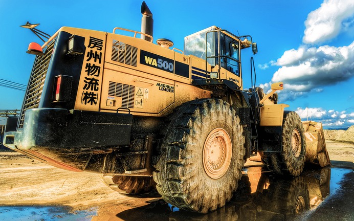 "Machine Dinosaur" by Yuki Iwaoka #Photography #HDR #Wallpaper #Landscape