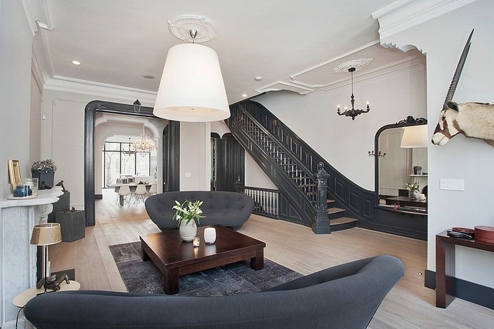 Architecture Tale of Old and New: Inspiring Residence in New Jersey #design #decor #ideas #architecture #apartment #residence