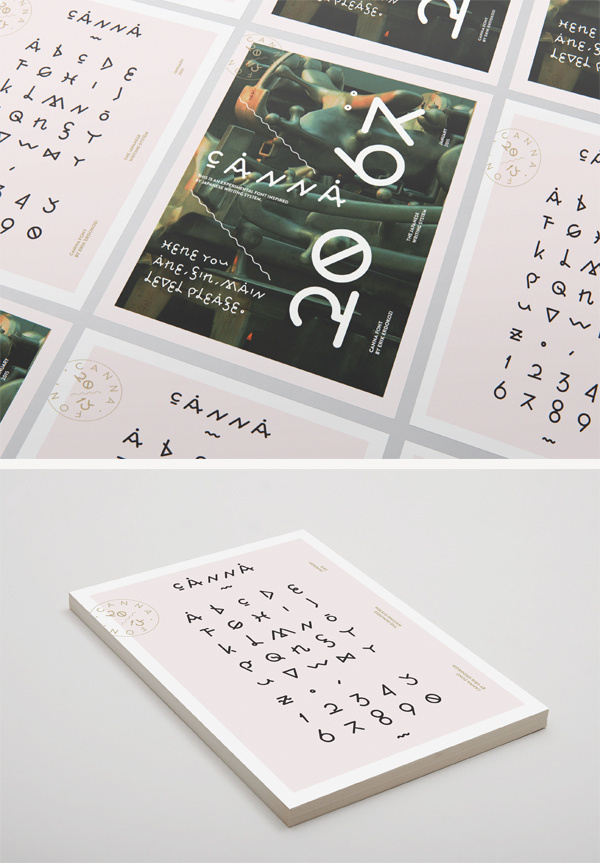C A N N A . #font #erdokozi #hiragana #print #erik #type #canna