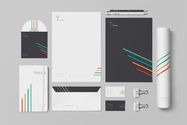 Y Travel on Behance #buissnes #modern #ipad #card #design #ui #iphone #colorful #identity #logo #web