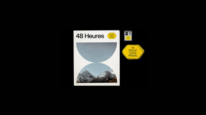 48 Heures - Brand Identity on Behance