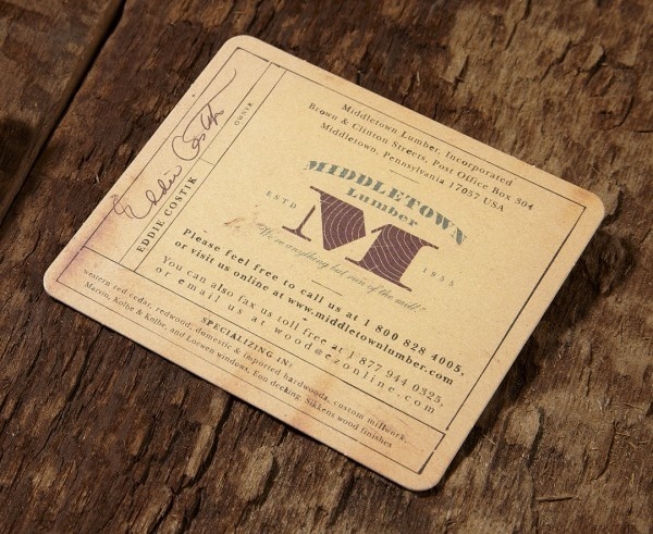 Middletown Lumber #card #business