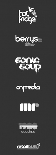 70 logos | 50 used on the Behance Network #logo