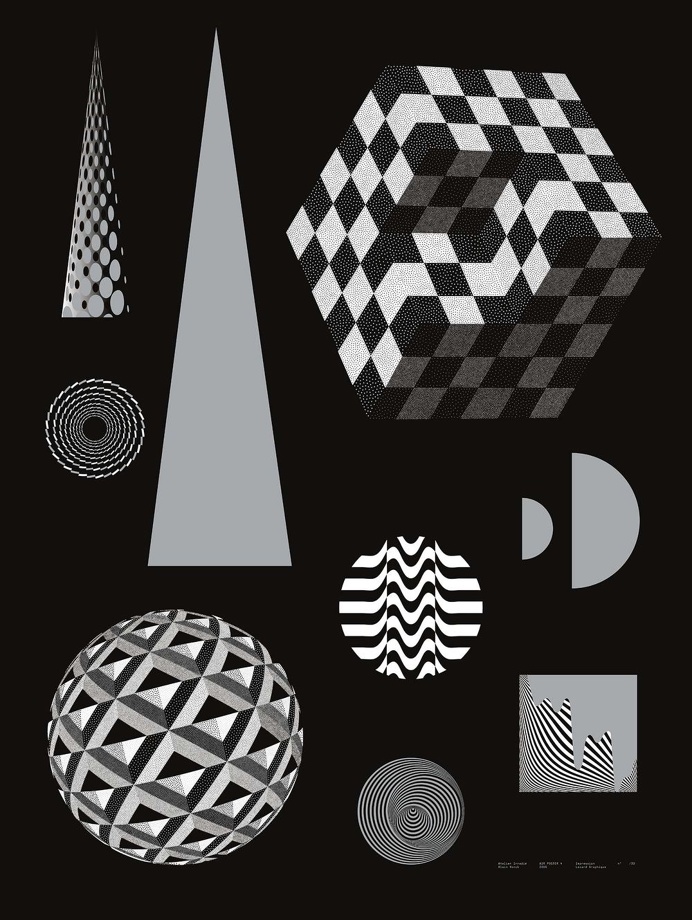 Irradié #poster #illustration #opart