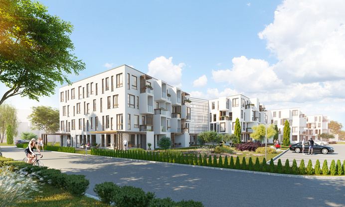 Seaside apartments - dizonaurai #exterior #render