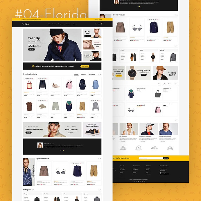#Florida - #Stylus #Trends Store - #Prestashop #Responsive #Theme | #TemplateTrip #eCommerce #Website #Template