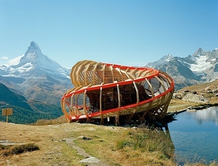 Student Works: Evolver - Archinect #swiss #alps #architecture