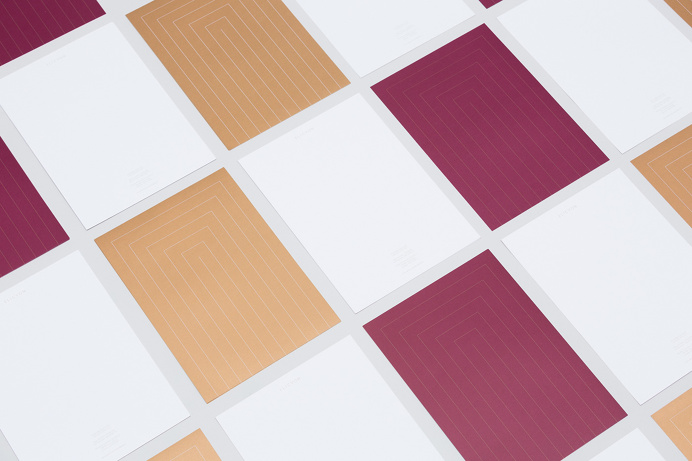Elicyon branding deluxe luxury beaty corporate design stationery design two times elliott london UK mindsparkle mag logo logotype red borde