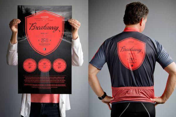 Cycle Kids, Breakaway on Behance #logo #shield #poster #shirt