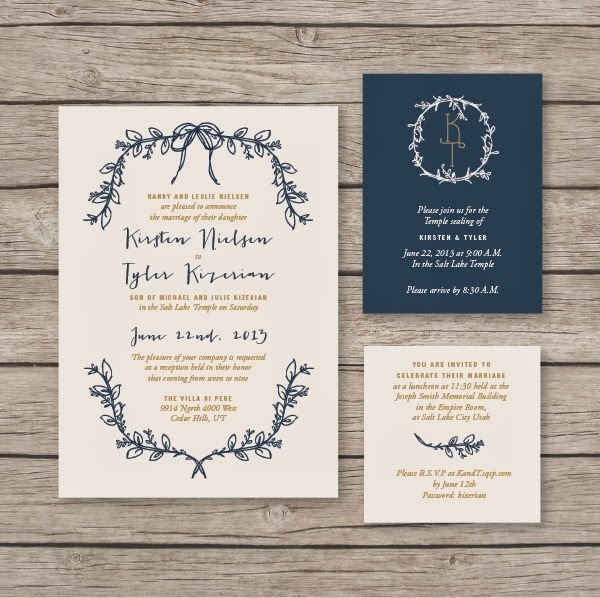 West end girl #invitation #floral #gold #navy #wedding #flowers