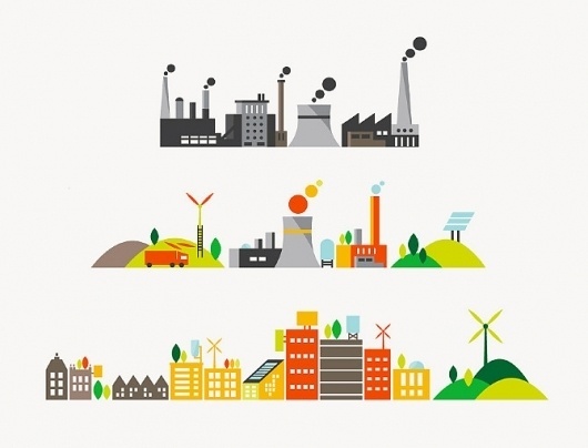 Breathe Energy - Parko Polo #illustration #building