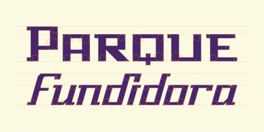 Parque Fundidora on the Behance Network #logos #brand #suizopop #identity #typography