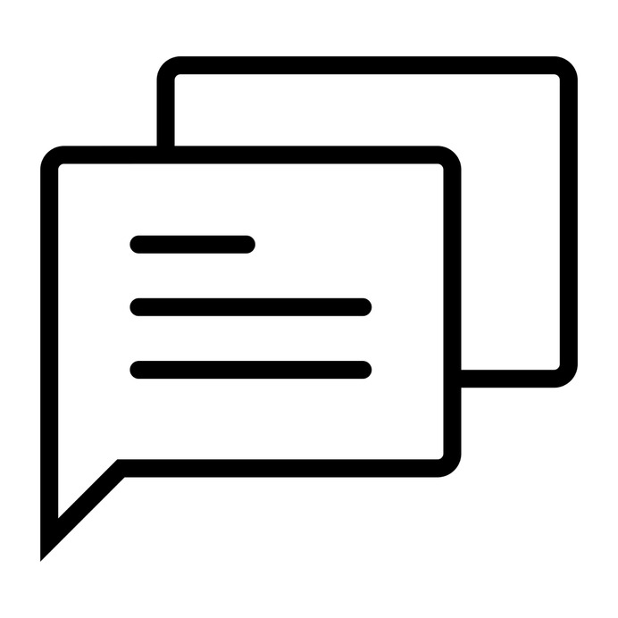 See more icon inspiration related to comment, chat, conversation, message, bubble speech and interface on Flaticon.