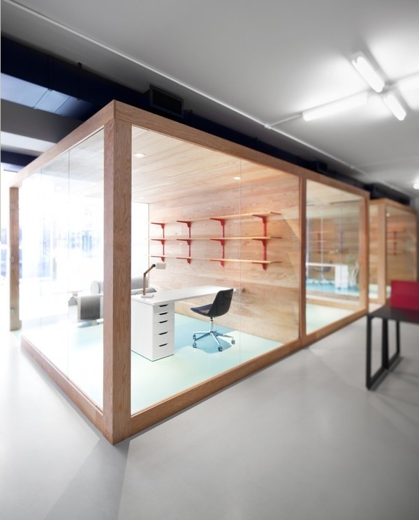 Office1 #design #wood #office #interior #good #brick #common
