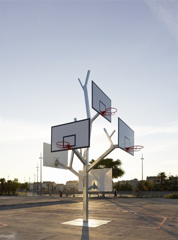 It's Nice That : Branching out - A/LTA Architects' Basketball Tree is a real winner #basketball