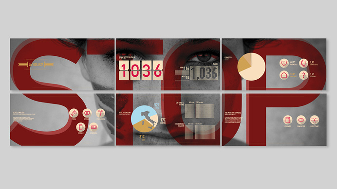 Booklet Infographics #fonts #vector #picture #spreads #info #data #colors #stop #graphics #booklet #italy