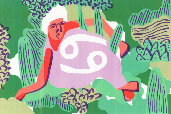 Cancer Horoscope #Illustration for Teen Vogue
