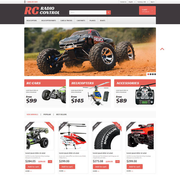 Toys Store Prestashop Themes