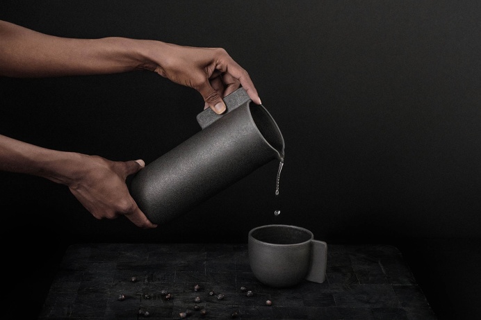 Stoneware Pitcher Set