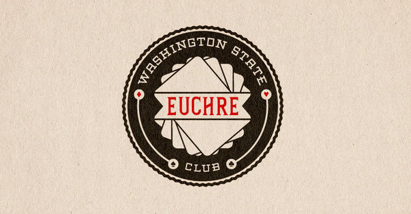 Riley Cran | Euchre Club #typofraphy #design #graphic #vintage