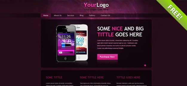 Dark portfolio psd website template Free Psd. See more inspiration related to Abstract, Template, Pink, Website, Creative, Portfolio, Clean, Psd, Website template, Dark, Simple, Horizontal, Sharp, Bold, Psd website template and Pink template on Freepik.