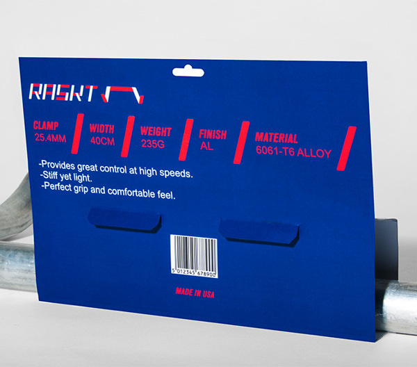 RASKT on Behance #bicycle #packaging #brand #handlebars #identity