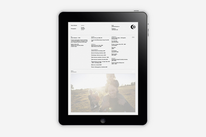 Lundgren lindqvist, web design, photographer, photography