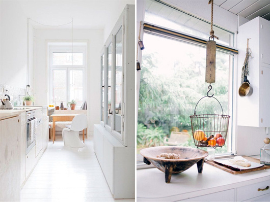 white kitchen #interior #design #decor #deco #decoration