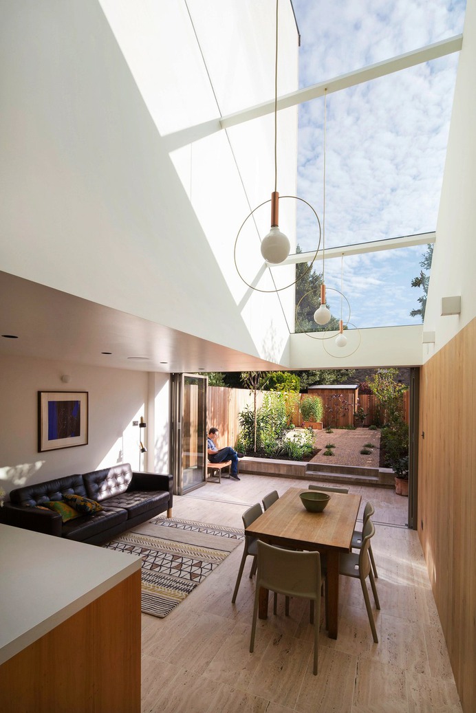 Dusheiko House by Neil Dusheiko Architects dining room