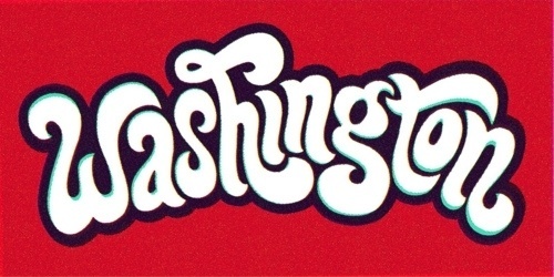 Typeverything.com - Washington by Carolyn Sewell. - Typeverything #washington #red #typography