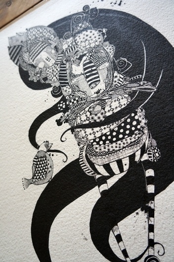 3x OverComingTheSlump Show 2009 on the Behance Network #print #drawing #illustration