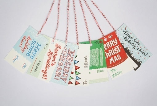design work life » cataloging inspiration daily #christmas #tags