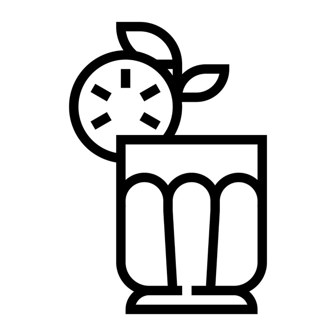 See more icon inspiration related to fresh, drink, breakfast, straw, fruit, refresh, food and restaurant, cucumber, water glass, refreshment, citrus fruit, healthy food, beverage, refreshing, juice and food on Flaticon.