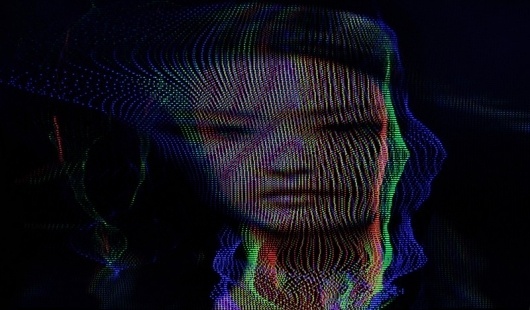 fragments of RGB #frame #rgb #girl #television #color #video #colors