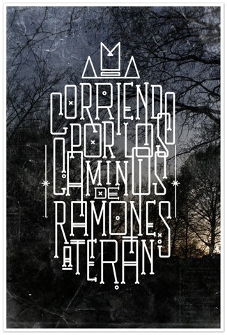 FFFFOUND! | Sombrero on the Behance Network #type #poster