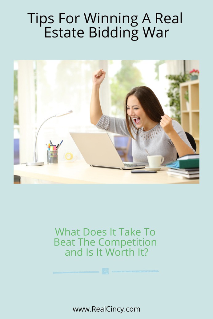 tips for winning a bidding war pinable graphic
