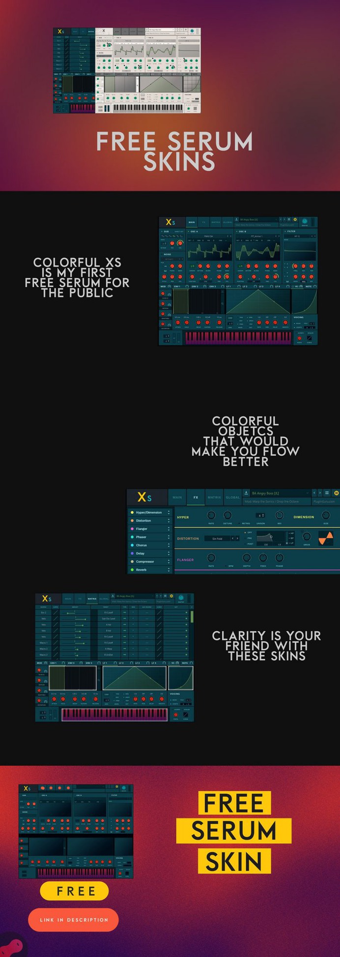 Free Serum Skins