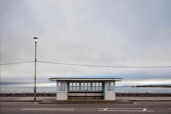 Will Scott Captures The Varied Landscape of The British Seaside Shelters