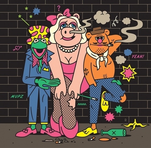The Hollywood Reporter - Rami Niemi #illustration #party