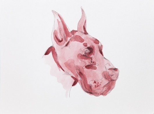 Portfolio of Florence Li, Hong Kong SAR on The Creative Finder #illustration #waterpaint #painting #dog