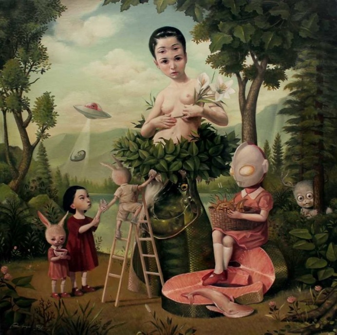 Januari di Utara: Dreamy and Surreal Digital Paintings by Roby Dwi Antono
