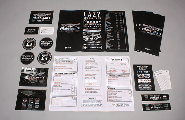 Maddigans Freehouse Identity