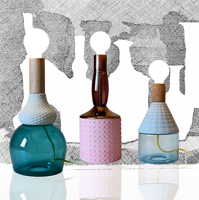MRND Lamps by Elena Salmistraro - #lamp, #design, #lighting, #productdesign, #industrialdesign, #objects