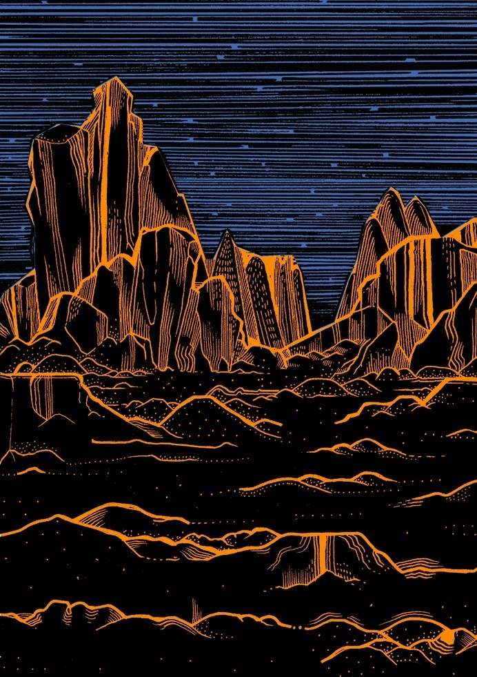 Space - elenaboils illustration #elenabolis