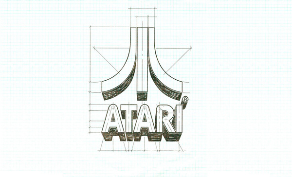 Atari Logo Schematics #logo
