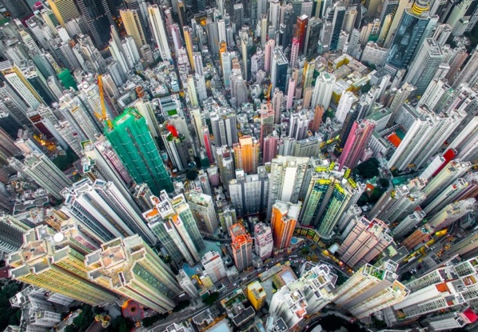 Andy Yeung Captures Hong Kong's High Rise Buildings With Drones